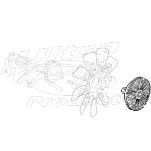 15030175  -  Clutch Asm - Fan Blade